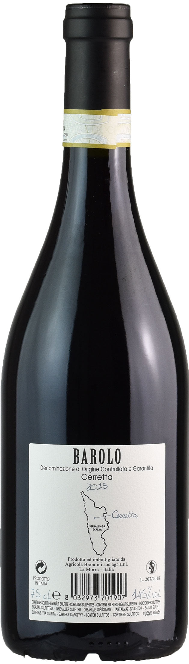 Brandini Barolo Cerretta 2015 - immagine 2